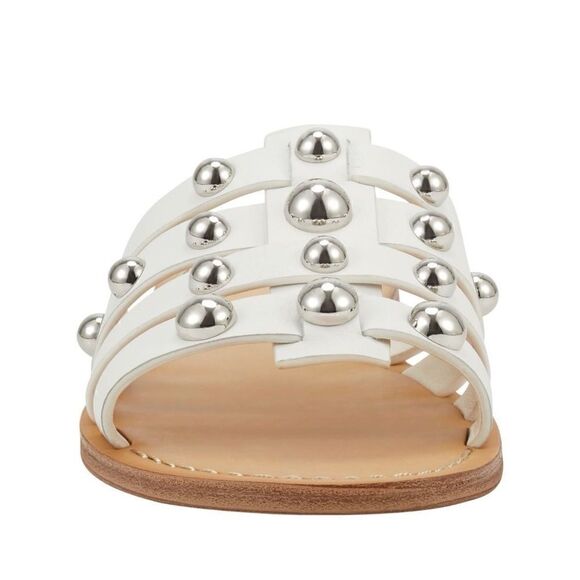 Marc Fisher | Pava Slide Sandal | White - Picture 4 of 8